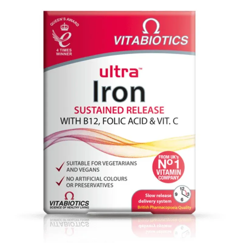 Vitabiotics Ultra Iron Tablets