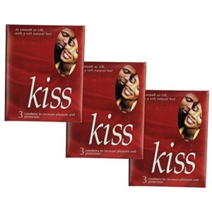 Kiss Condoms 3's